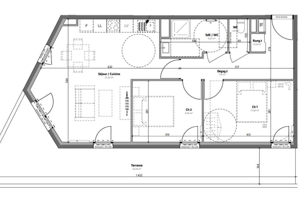 T3 Blue Note -4 Etoiles- Balaruc-Les-Bains Apartment Exterior photo